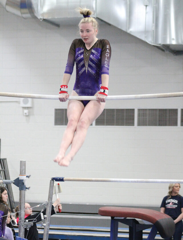 New Ulm gymnasts pull off narrow win over JCC News, Sports, Jobs